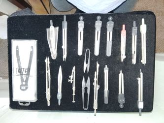 Lot of drafting compasses $39 for all seen