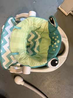 FisherPrice Frog sit me up chair