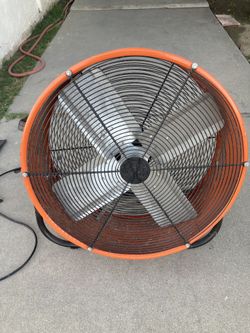 24 Inch Commercial Electric 2 Speed Fan 