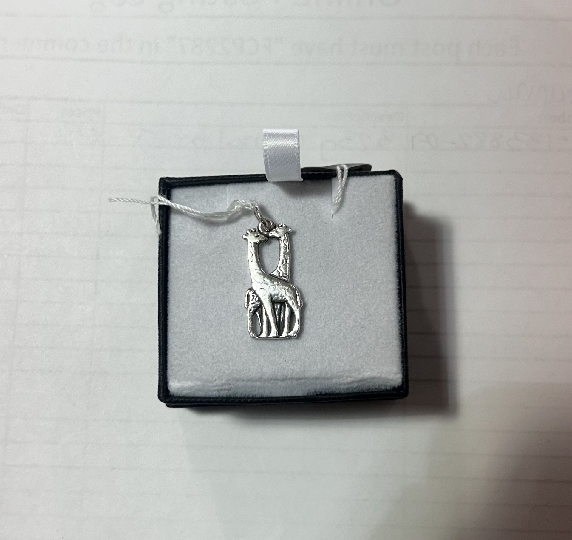 Giraffes Charm (James Avery) 