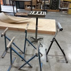 Portable Wood Feed Stands