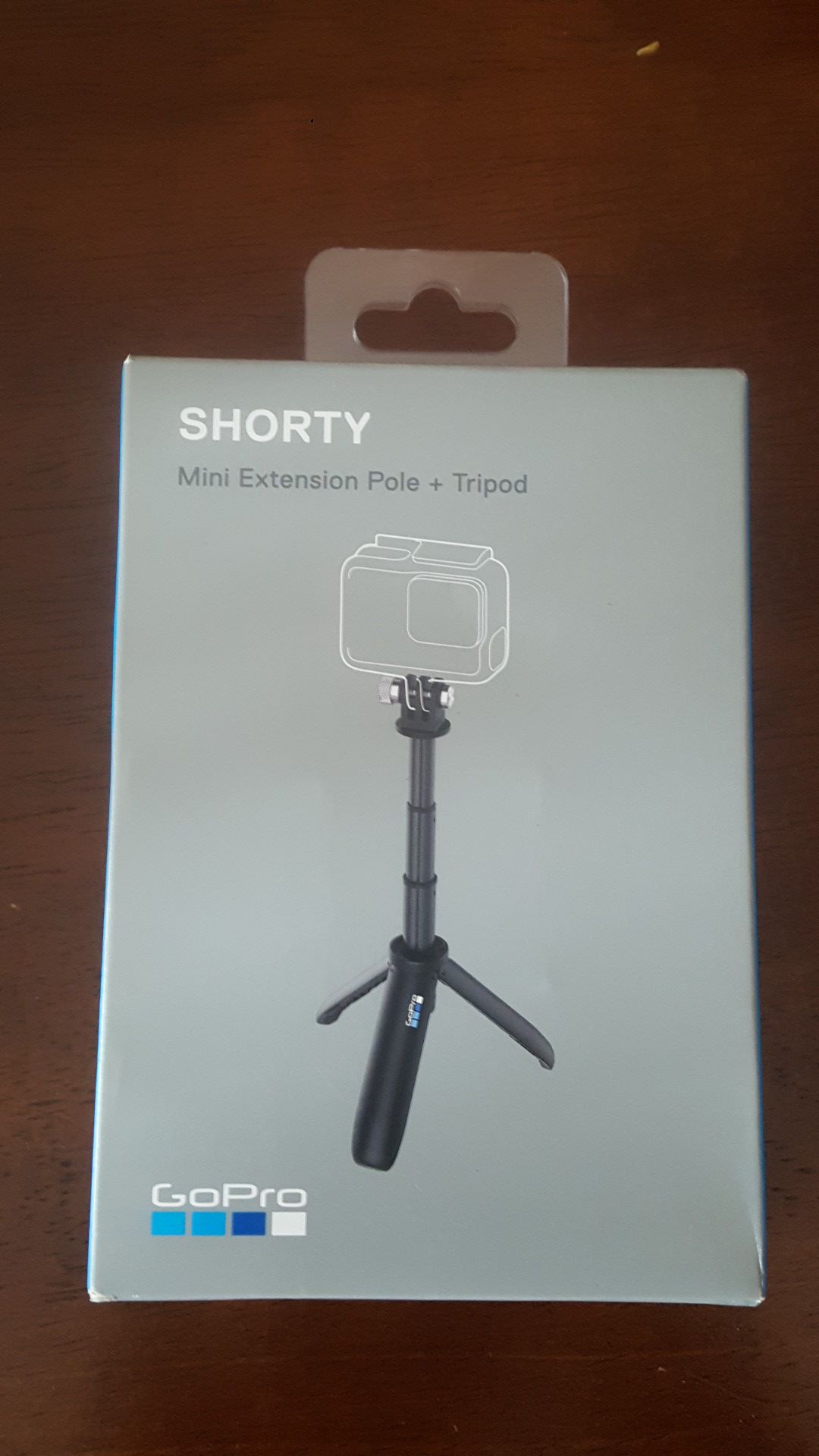 GoPro shorty mini extension pole + tripod