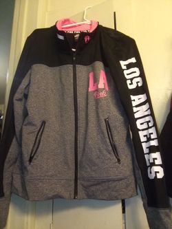 !! Women's Light Jacket By Pink Size Large 