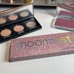 New. Moon Dust Space Rider. Urban Decay Eye Shadow Palette And Dior Blush.