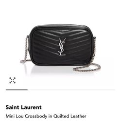 Yves Saint Laurent Mini Lou Crossbody 