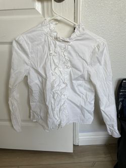 Zara Woman White Blouse XS