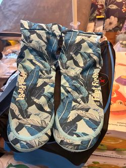 Sea Feet First Water Shoes Tropical Print