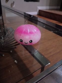 Pink glitter dumpling