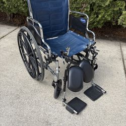 Invacare Tracer EX2 Wheelchair W/Footrests - GREAT BUY!