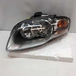2006-2008 Audi A4 Left Headlight Halogen 