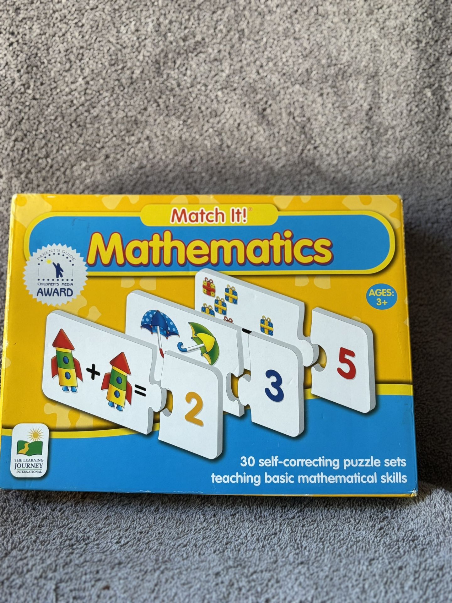 Educational Adding And Subtracting Puzzle Set