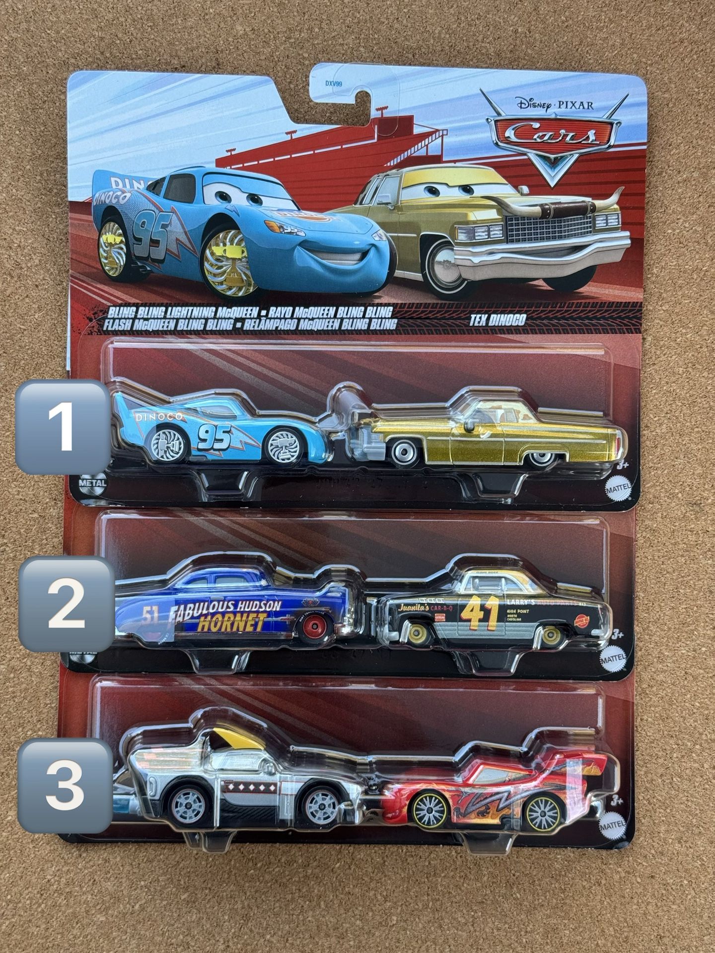 Disney Pixar Cars -2 Pack 