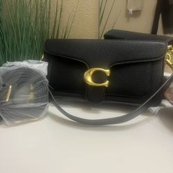Black Coach Tabby Shoulder Bag