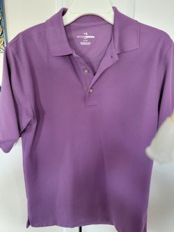 Men  Golf  Shirt NEW SM Purple Short Sleeves 
