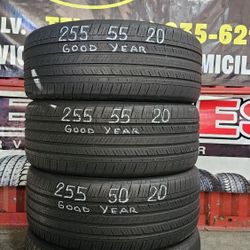 255 50 20 SET 4 LLANTAS GOODYEAR 