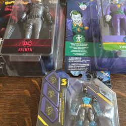 Bendyfigs DC action figures