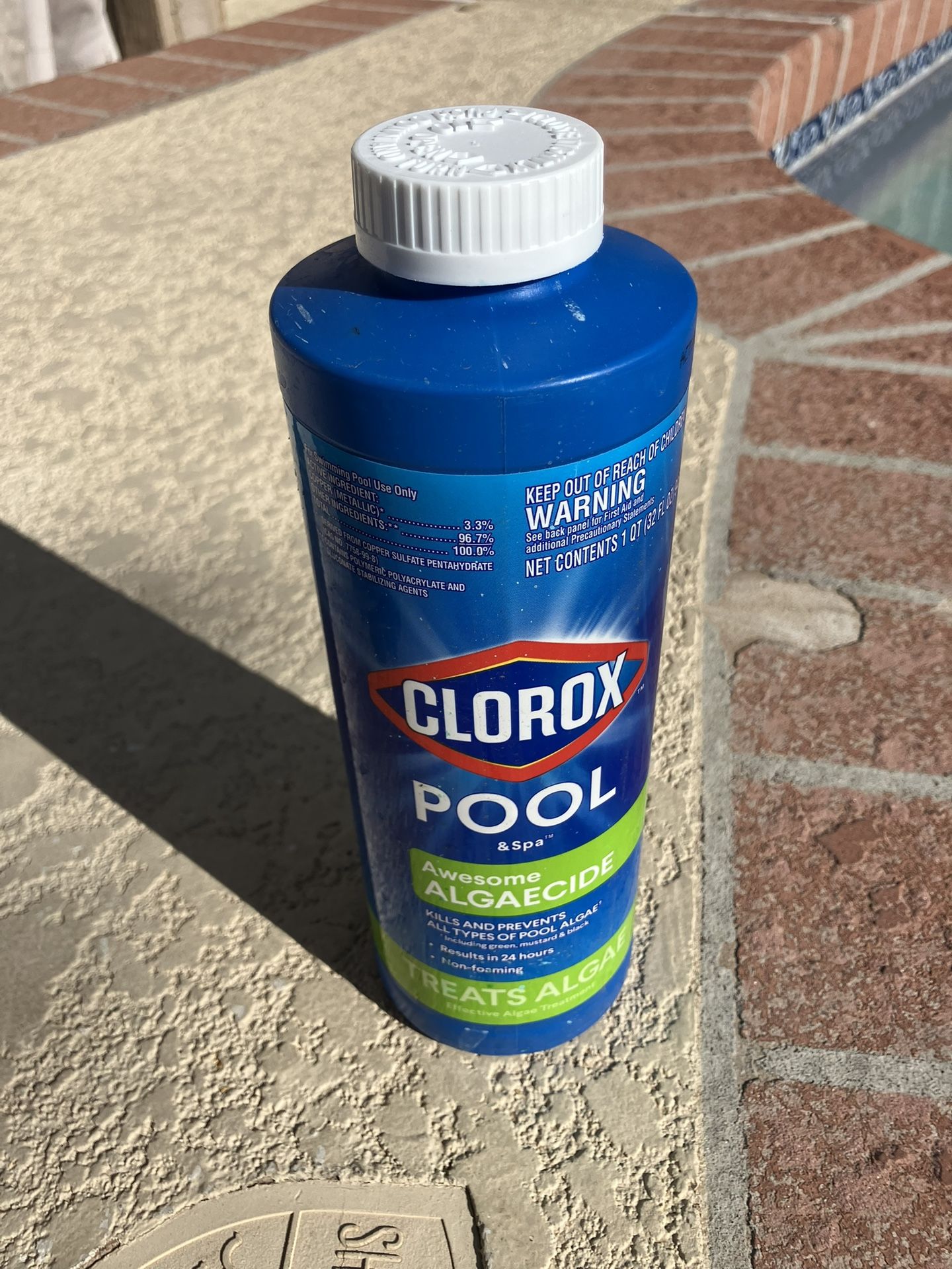 POOL ALGAECIDE Chemicals