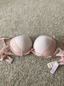 Pink bra
