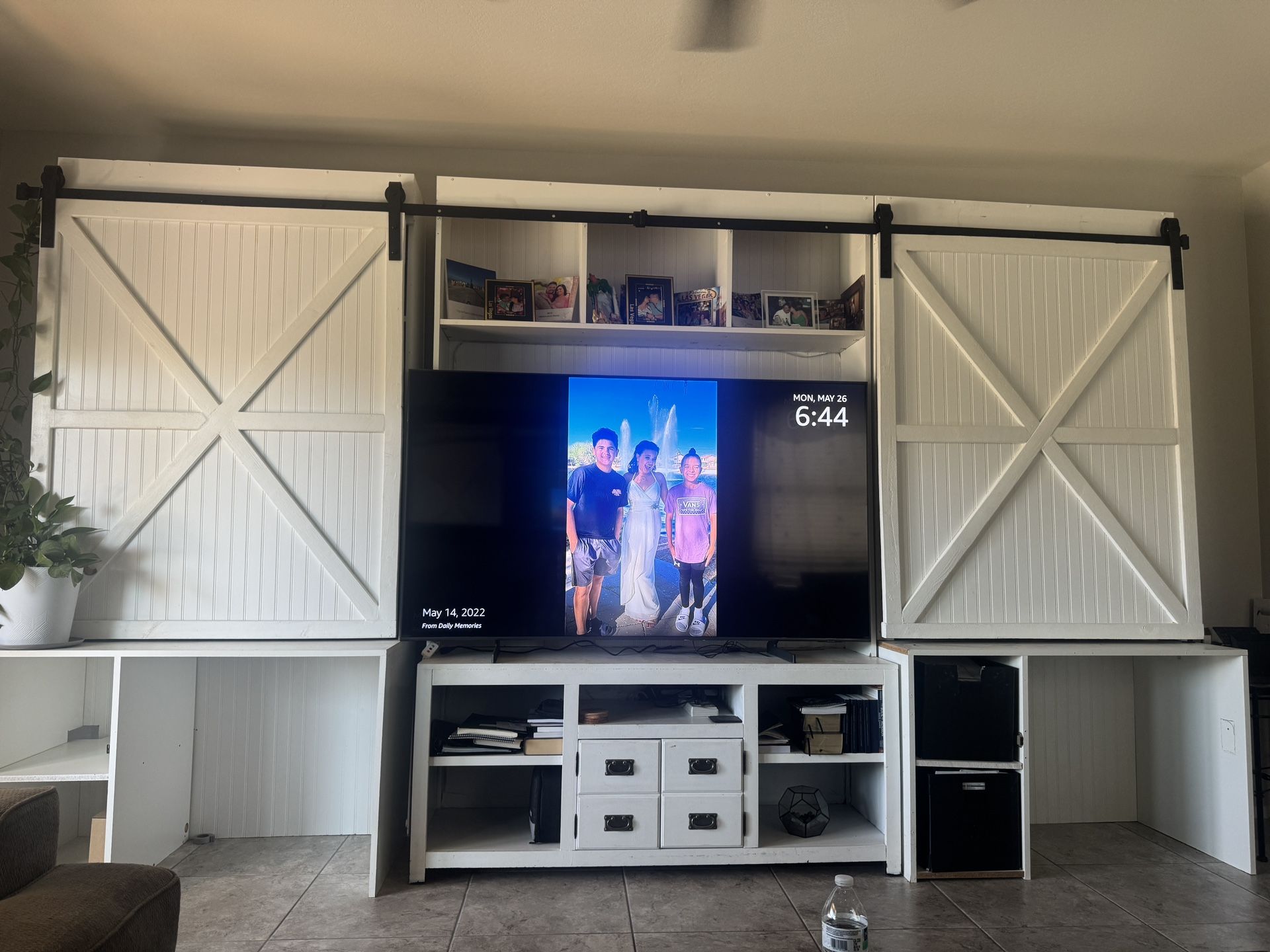 Custom Wall Entertainer Center 