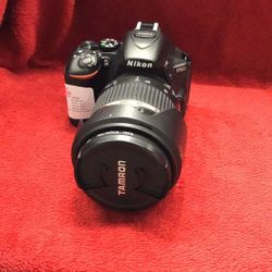 Nikon D5600 With Charger And 4 Lenses Total, Gadget Bag Included. Layaway Available!
