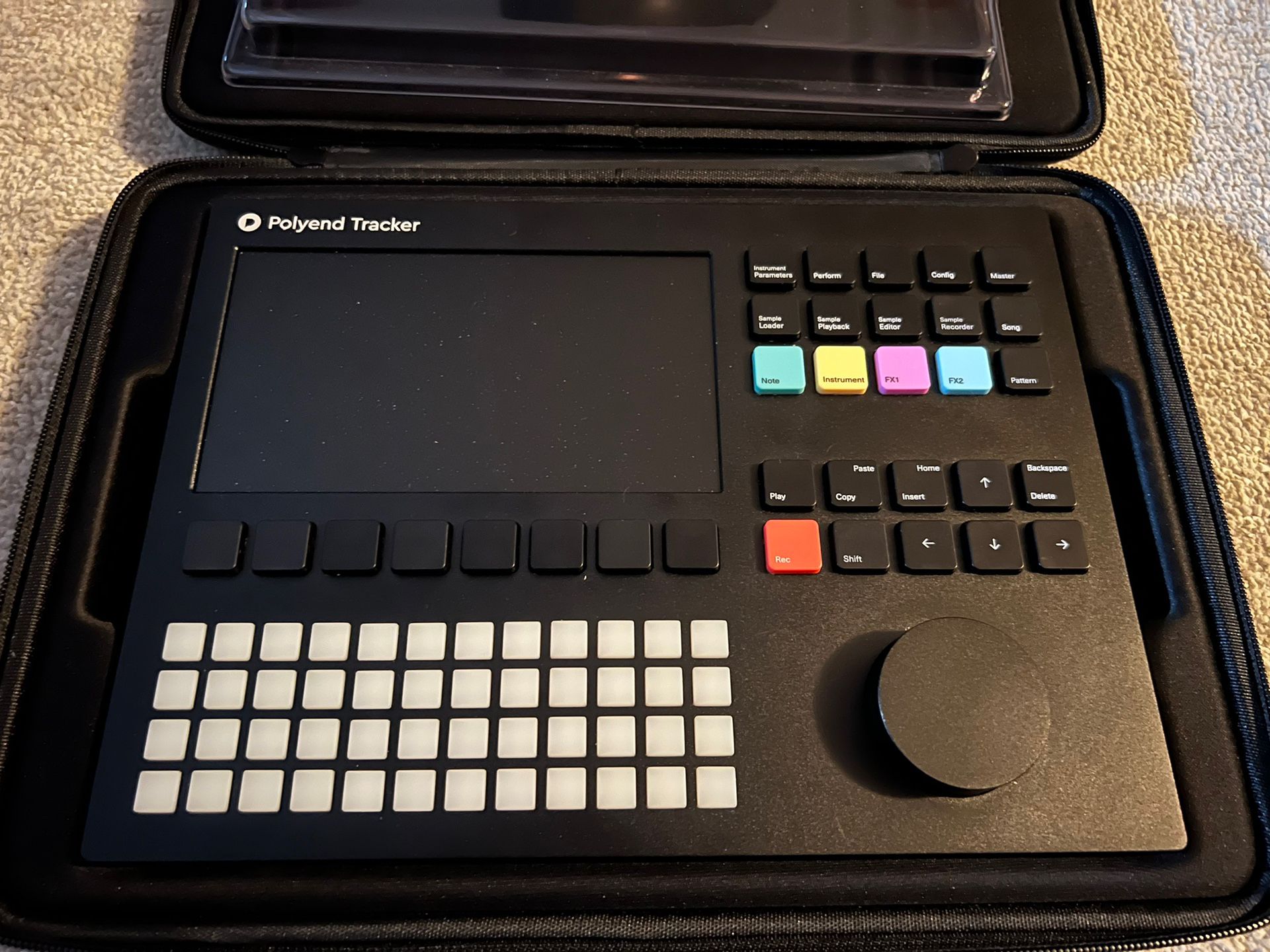 Polyend Tracker Sampler Music Workstation - With Decksaver And Case. With Box And Paperwork