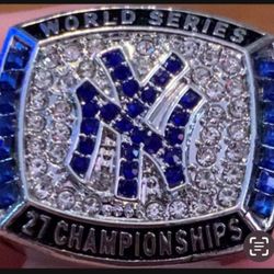 New York Yankees 2024 Aaron judge , Yankees 27 Championship Ring