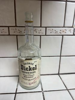Vintage empty bottle- 1870 George Dickey