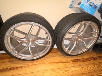 Rims with tires