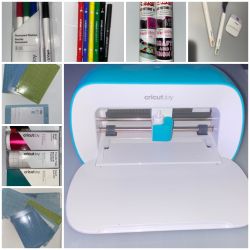 Cricut Joy With Accessory Pen Mats Tools Bag Iron Transfer Tape