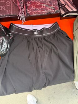 Alo Yoga Black Athletic Shorts