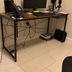 Hardly Used 55 Inch Desk