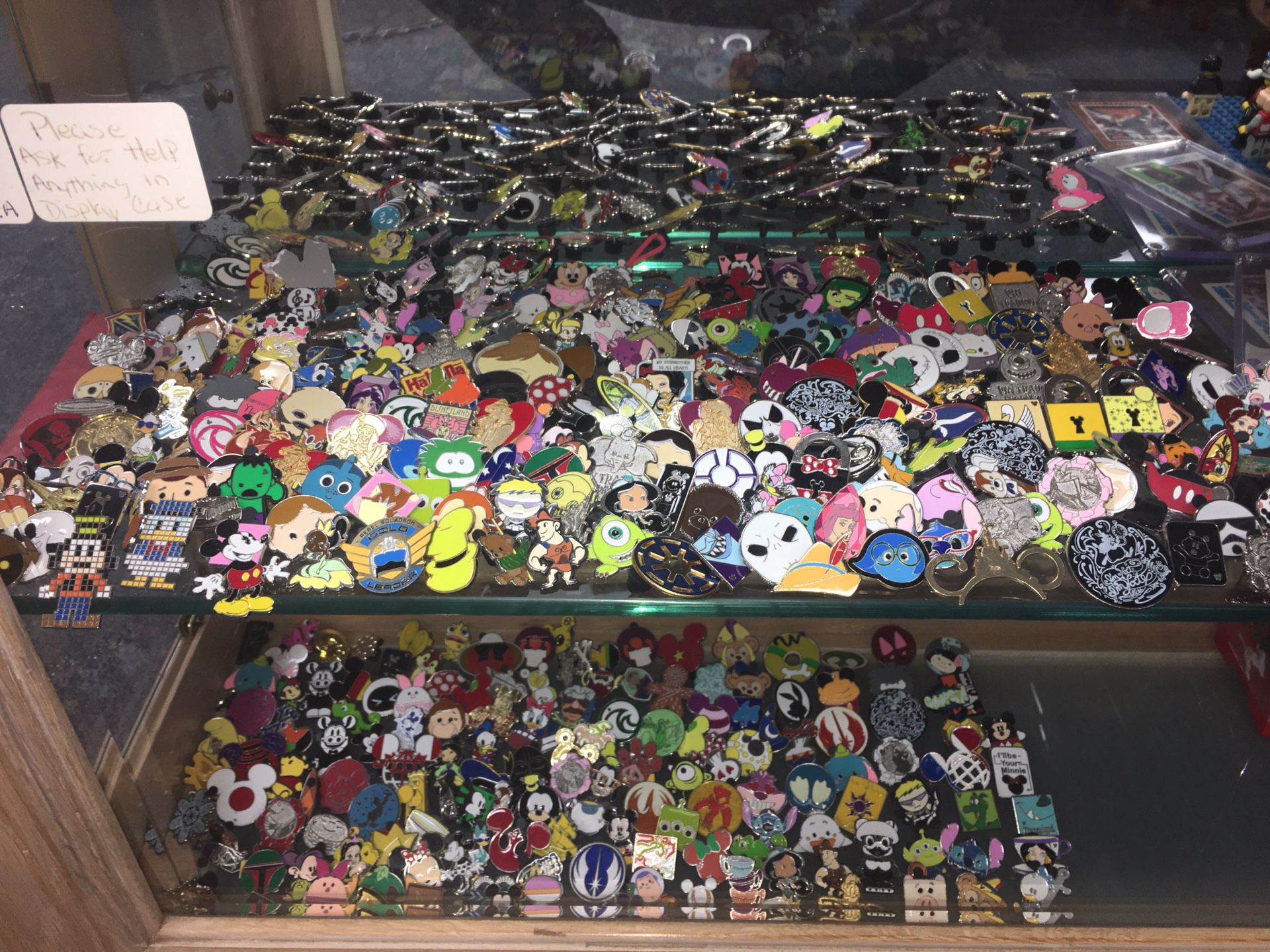 Just stocked over 150 Disney pins and lots more
