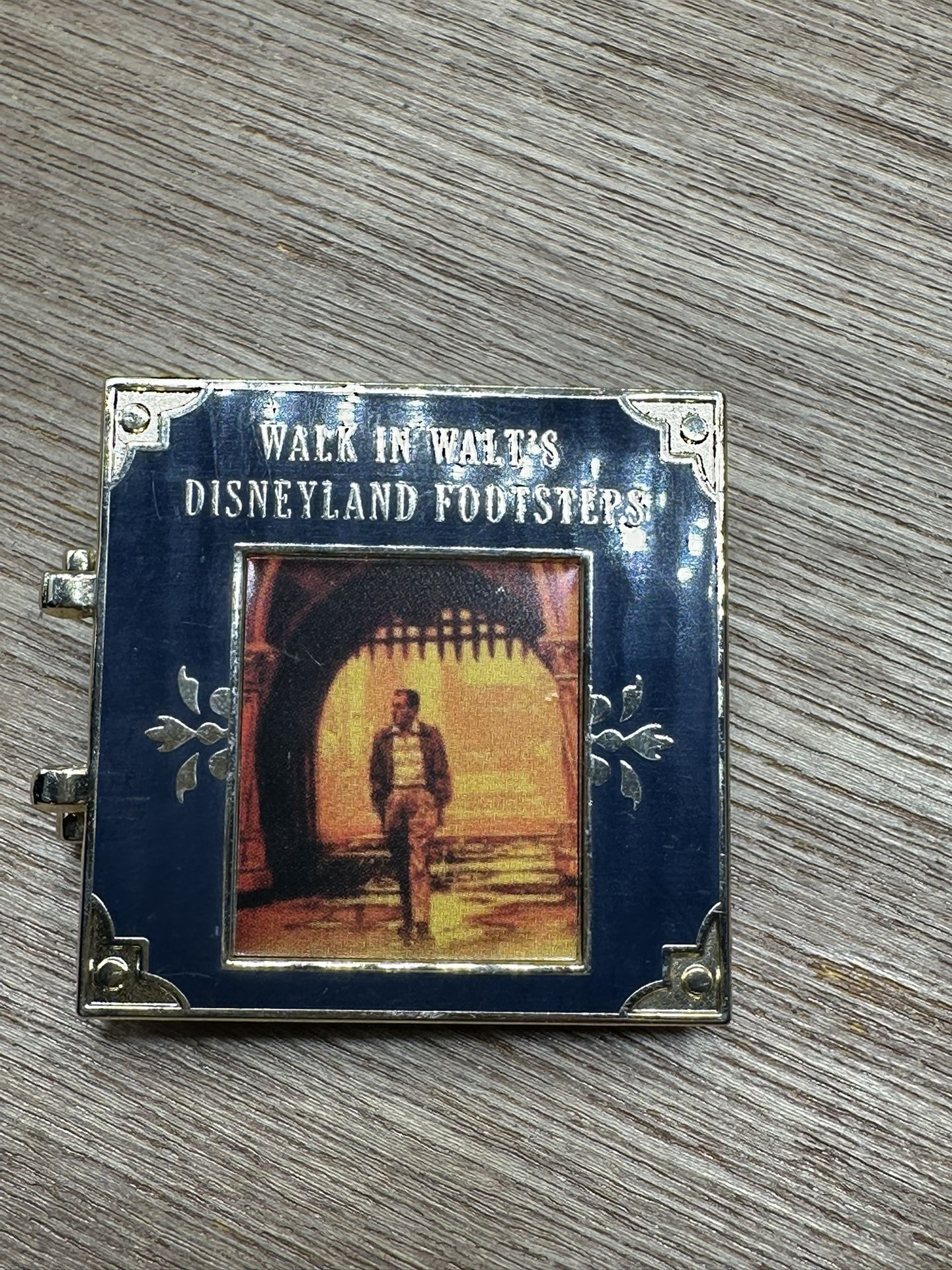 Walk In Walt's Disneyland Footsteps Collector Hinge Pin
