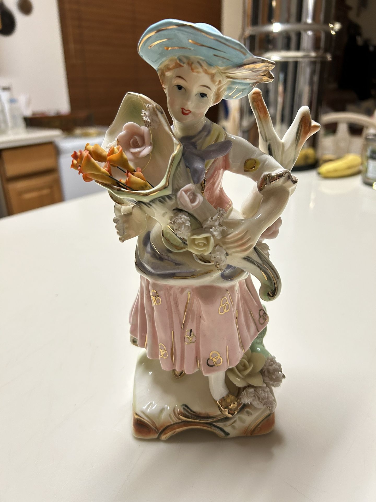 Antique Porcelain Lady