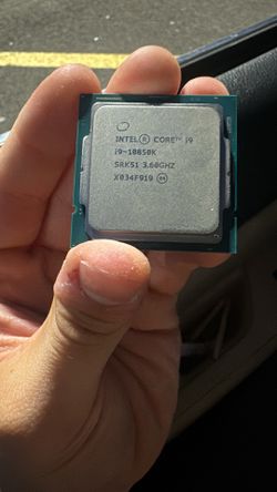 Core I9 10850k 10 Core/20 threads