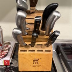 Knife Block With Knives