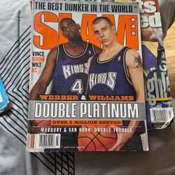 VINTAGE 2000 SLAM Magazine #40 - Chris Webber & Jason Williams (WITH POSTER)