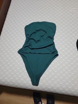 Strapless One Piece Bathing Suit- Small
