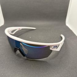 Oakley white and blue sunglasses