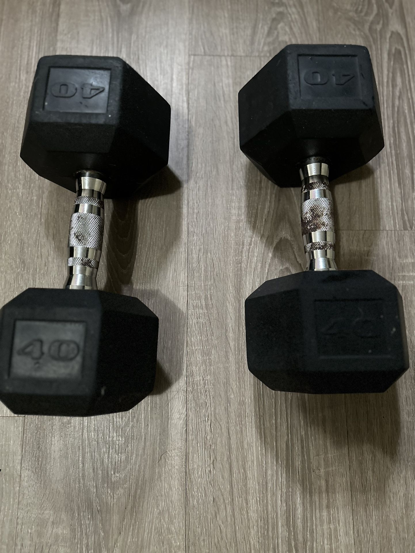 40lb Dumbbells 