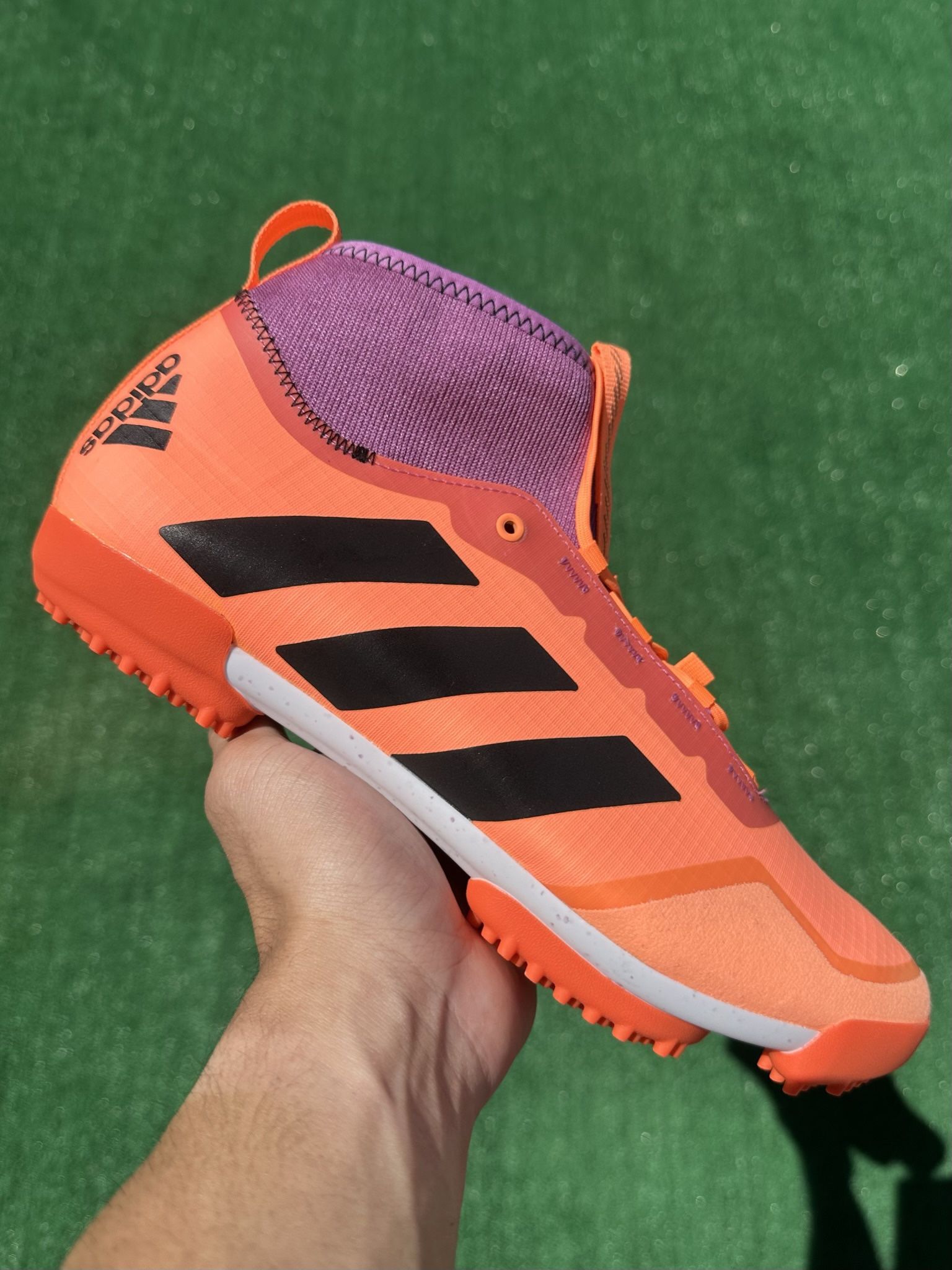 ADIDAS GRAVEL CYCLING SHOES “BEAM ORANGE / PULSE LILAC” (Sizes 8.5 and 10, Men’s Available)