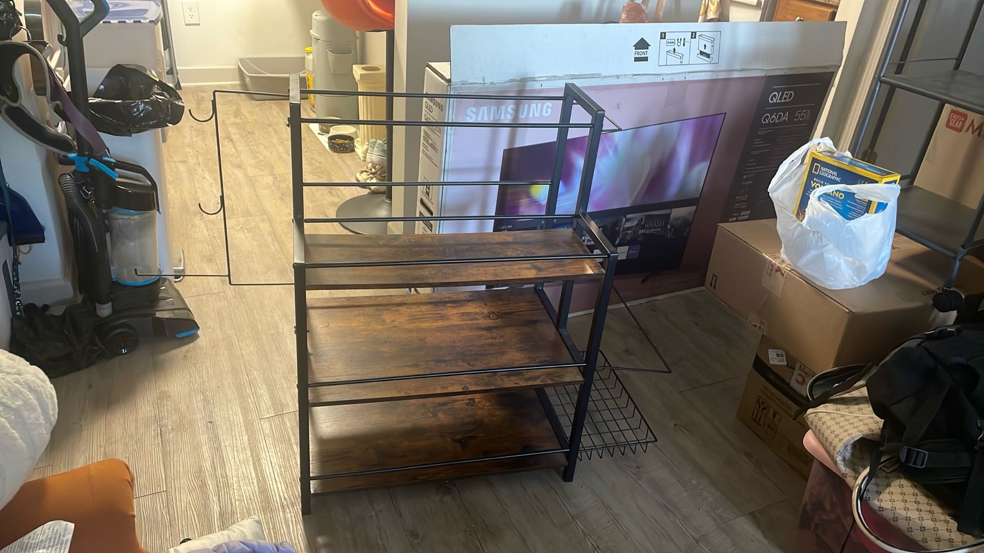 Wooden Gym Rack/organizer