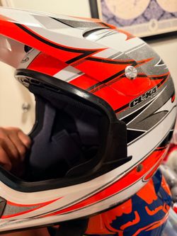 Dirt bike helmet