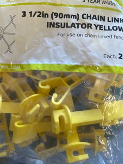 Patriot chain link insulator