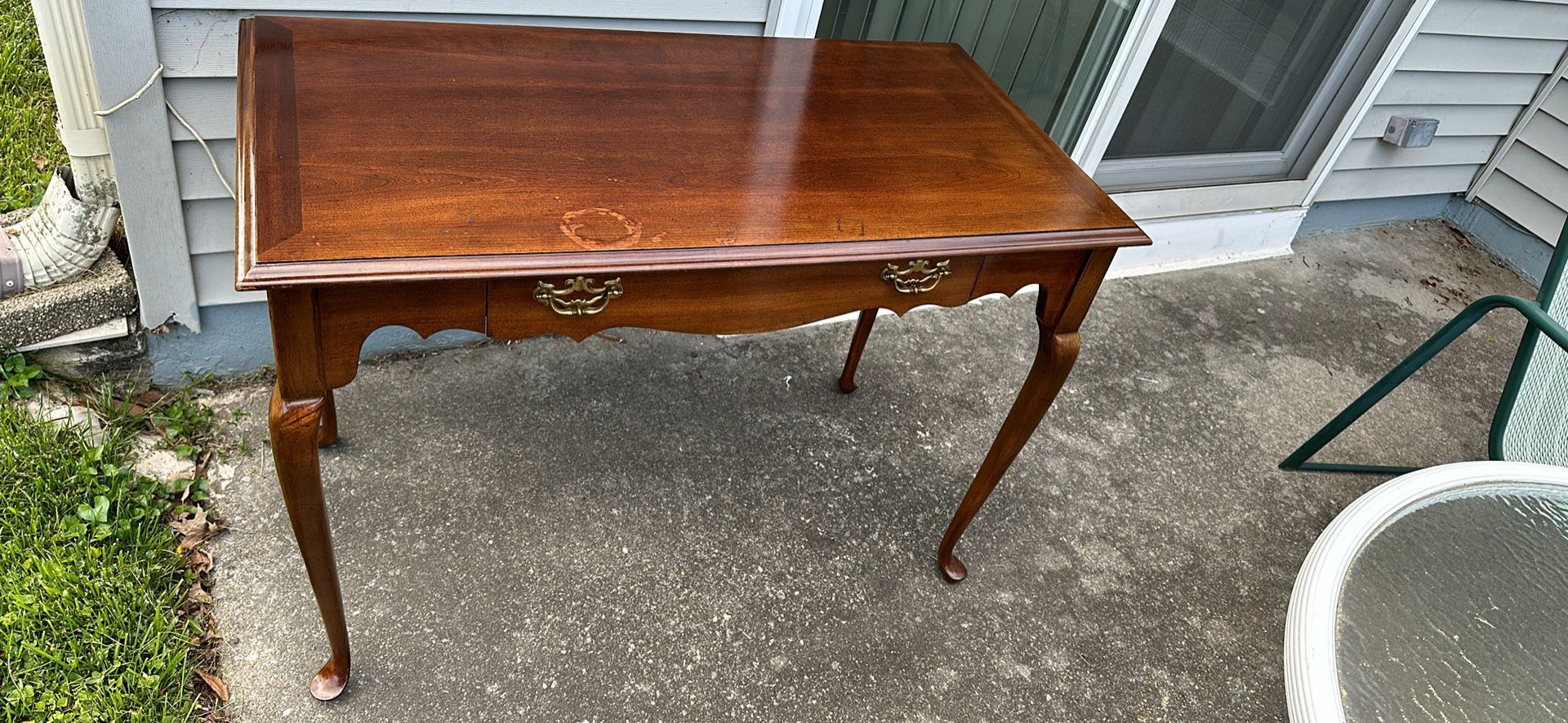 Antique console table one draw “Lane “ brand