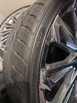 22 in rims and tire