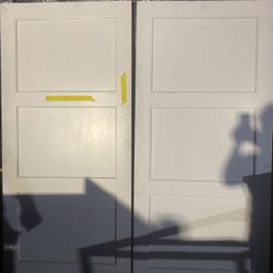 Puertas Para Closet Madera Sólida Excelentes Condiciones
