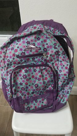 High Sierra backpack
