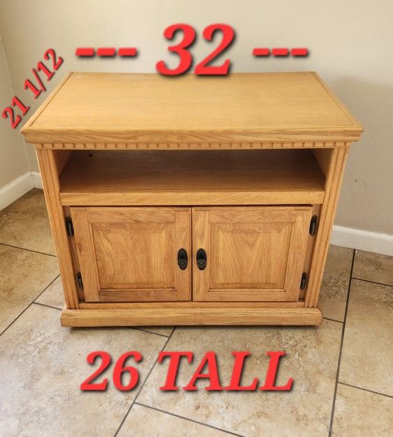 TV Wood Stand In Good Condition