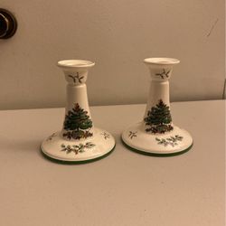 England Spode Candle Holder 